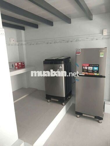 Cho thuê nhà mới đầy đủ nội thất gần TGDD, FPT, phường 12, Bình Thạnh
