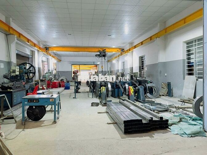 CHÍNH CHỦ BÁN ĐẤT ĐÃ CÓ NHÀ XƯỞNG 2 MẶT TIỀN GIÁP NHỊ BÌNH 15
