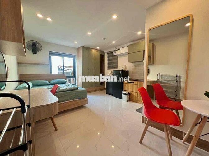 🏡Phòng 40m2 cửa sổ, máy giặt riêng, full nội thất mới- gần ĐH Văn Lang