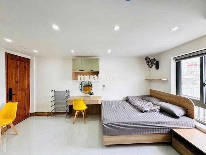 🏡Phòng 40m2 cửa sổ, máy giặt riêng, full nội thất mới- gần ĐH Văn Lang