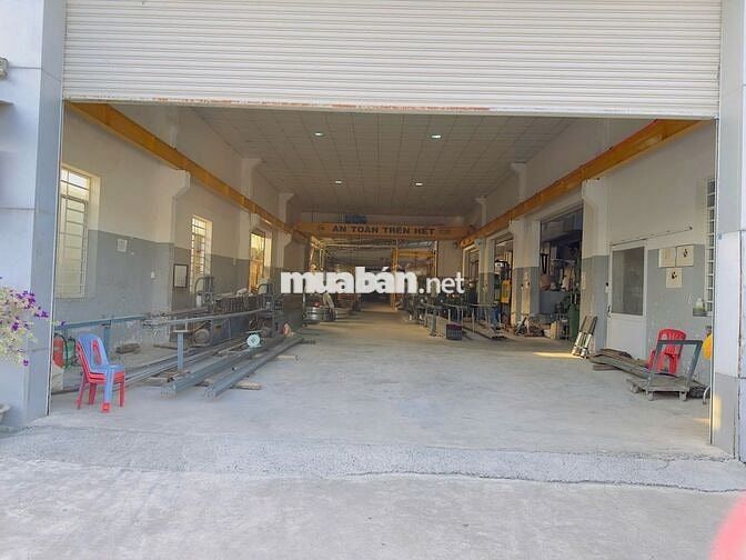 CHÍNH CHỦ BÁN ĐẤT ĐÃ CÓ NHÀ XƯỞNG 2 MẶT TIỀN GIÁP NHỊ BÌNH 15