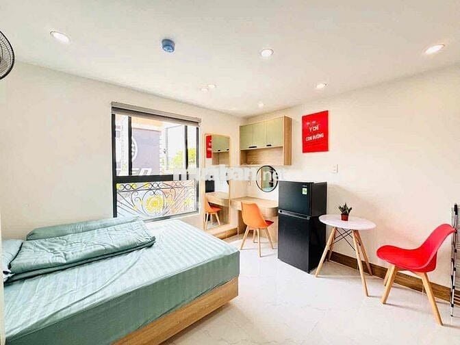🏡Phòng 40m2 cửa sổ, máy giặt riêng, full nội thất mới- gần ĐH Văn Lang