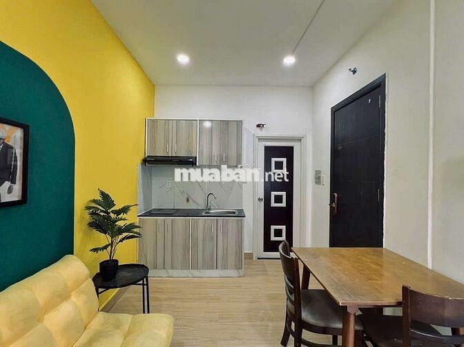 CĂN HỘ 1 PHÒNG NGỦ 40m2 PHƯỜNG 25 NGUYỄN GIA TRÍ CỬA SỔ ĐÓN ÁNH NẮNG