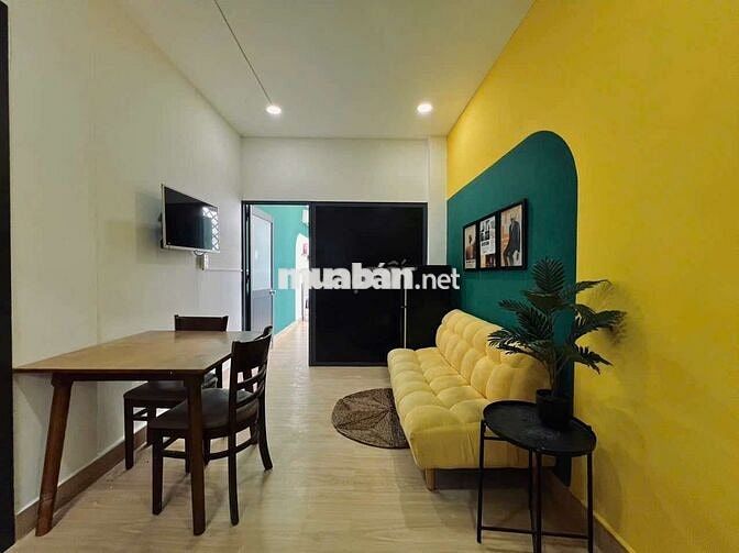 CĂN HỘ 1 PHÒNG NGỦ 40m2 PHƯỜNG 25 NGUYỄN GIA TRÍ CỬA SỔ ĐÓN ÁNH NẮNG