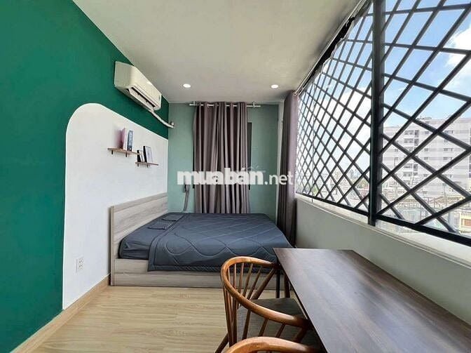 CĂN HỘ 1 PHÒNG NGỦ 40m2 PHƯỜNG 25 NGUYỄN GIA TRÍ CỬA SỔ ĐÓN ÁNH NẮNG