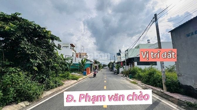 ĐẤT MẶT TIỀN THỊ TRẤN CỦ CHI 84M2 GIÁ CHỈ 510TR CẦN BÁN GẤP