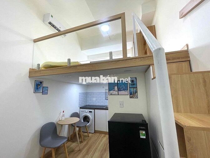 🌇 CHO THUÊ PHÒNG 30m2 NỘI THẤT FULL ĐƯỜNG ĐINH BỘ LĨNH GẦN HÀNG XANH