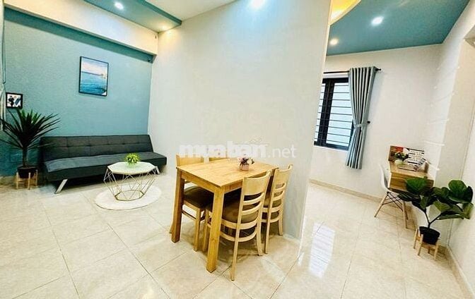 CĂN HỘ NGAY ĐH UEF,FTU-1PN FULL NỘI THẤT-40M2-KHU THỊ NGHÈ