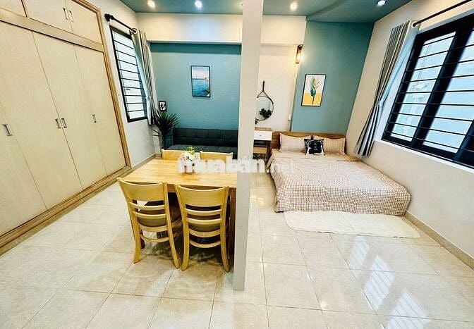 CĂN HỘ NGAY ĐH UEF,FTU-1PN FULL NỘI THẤT-40M2-KHU THỊ NGHÈ