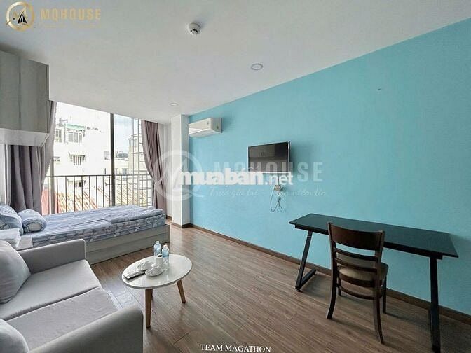 CHO THUÊ STUDIO BANCOL🌟CITY VIEW_THANG MÁY_BẢO VỆ🌸GẦN NGÃ 4 HÀNG XANH