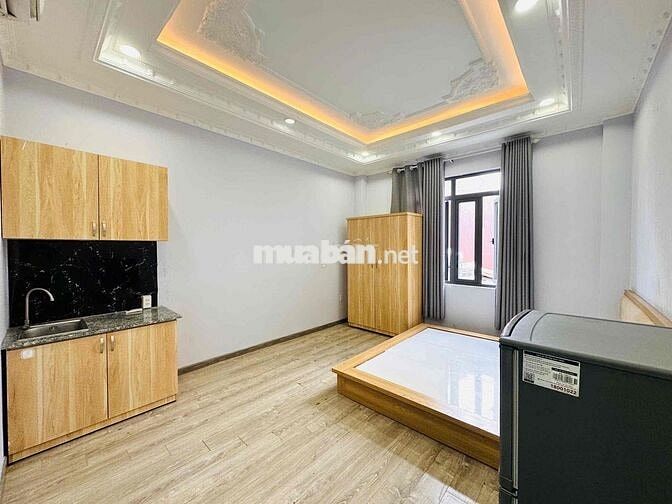 CHO THUÊ PHÒNG STUDIO GÒ VẤP – FULL NỘI THẤT, CỬA SỔ TRỜI SIÊU LỚN