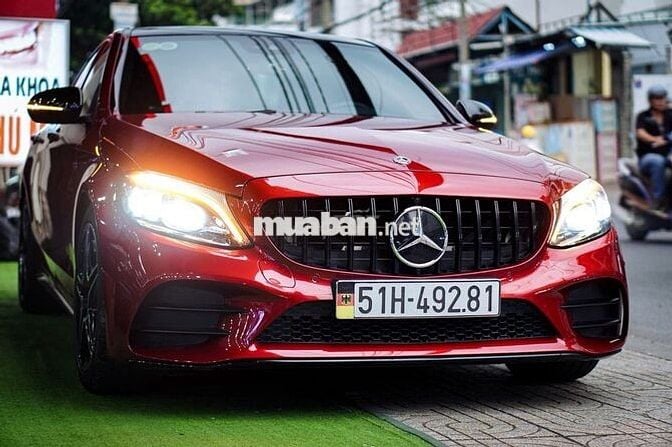 Mer C300 AMG facelift sx20 (Đỏ/Đen) -46000km