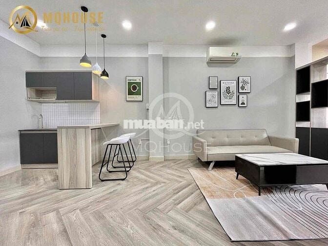 CHO THUÊ CĂN HỘ FULL NỘI THẤT CỬA SỔ, BANCOL NGUYỄN TRÃI QUẬN 1