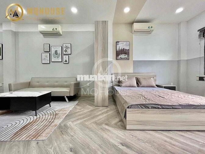 CHO THUÊ CĂN HỘ FULL NỘI THẤT CỬA SỔ, BANCOL NGUYỄN TRÃI QUẬN 1