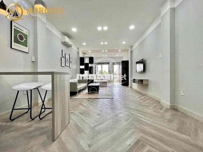 CHO THUÊ CĂN HỘ FULL NỘI THẤT CỬA SỔ, BANCOL NGUYỄN TRÃI QUẬN 1