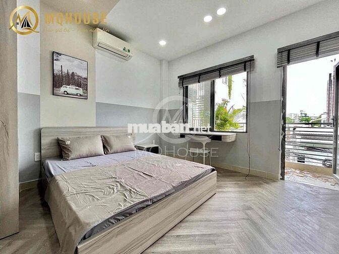 CHO THUÊ CĂN HỘ FULL NỘI THẤT CỬA SỔ, BANCOL NGUYỄN TRÃI QUẬN 1