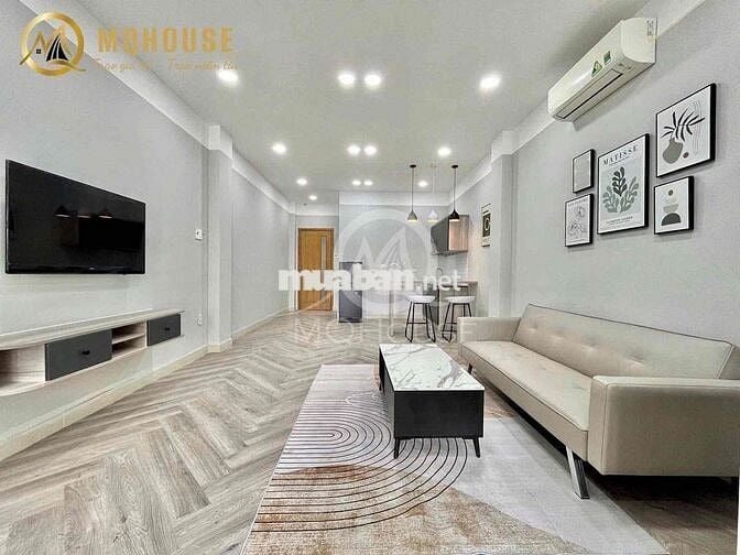 CHO THUÊ CĂN HỘ FULL NỘI THẤT CỬA SỔ, BANCOL NGUYỄN TRÃI QUẬN 1