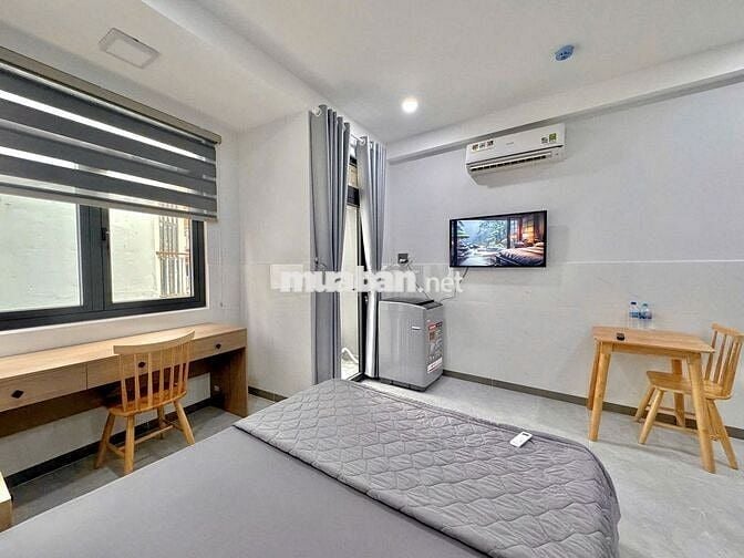 STUDIO FULL NỘI THẤT- BAN CÔNG-GIẶT RIÊNG-NGAY HUTECH