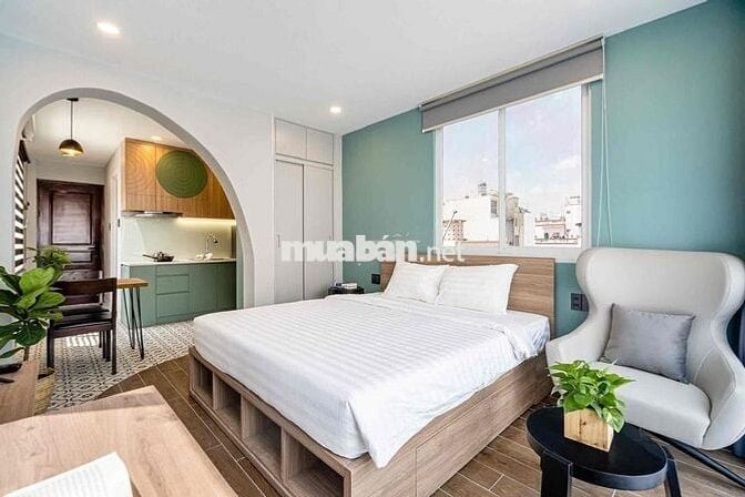 📌CĂN HỘ NGAY CHỢ BÊN THÀNH Q1🌿1PHÒNG NGỦ CÓ BAN CÔNG 40M2⭐️CHỈ TỪ 15tr
