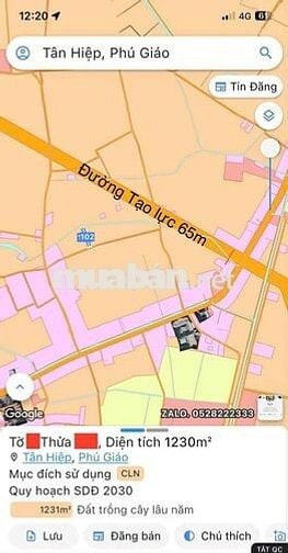 1230m2 đất view suối ngay tuyến đường tạo lực 65m, giá ngộp 390tr