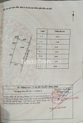 🌟 BÁN ĐẤT + NHÀ TẠI PHƯỚC HẬU – CẦN GIUỘC, LONG AN 🌟