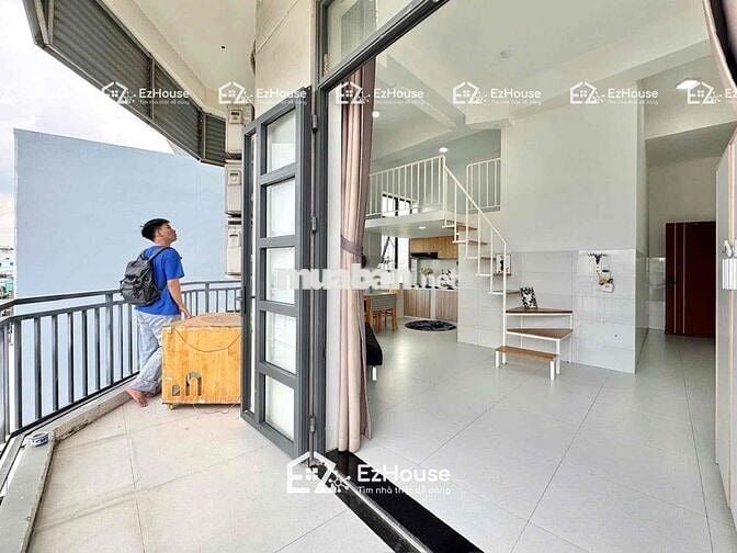 Chung cư mini bảo vệ 24/7, ban công, full NT, phòng rộng, gác cao 2m