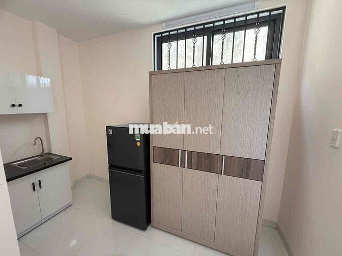 Cho thuê căn hộ Studio Ban công Q4 gần ĐH Luật, ĐH Nguyễn Tất Thành