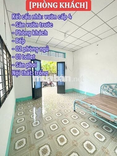 CHO THUÊ NHÀ VƯỜN CHỢ KHÁNH HẬU, TP TÂN AN, LONG AN