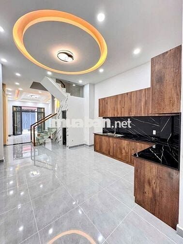 Nhà đẹp Hẻm 192/6 Phú Thọ Hoà (4x20m) 3.5 tấm và sân thượng