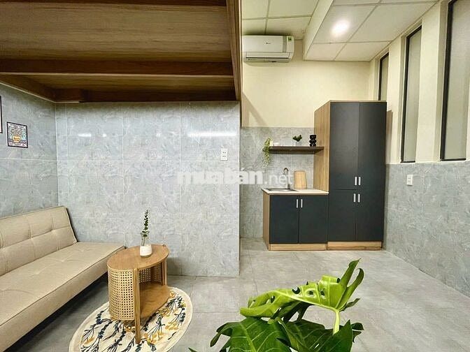 CĂN HỘ CÓ GÁC NGAY EMART PHAN VĂN TRỊ ĐH VLU - IUH 5P RA PHẠM VĂN ĐỒNG