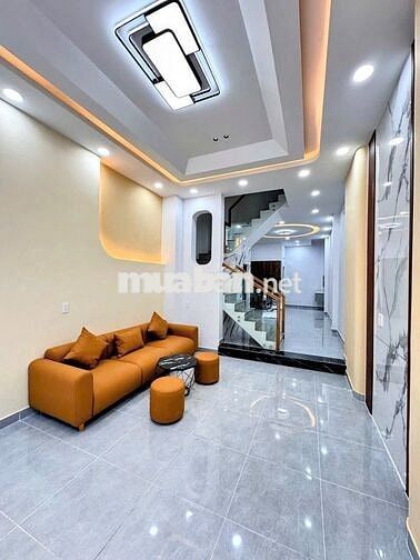 Nhà đẹp Hẻm 192/6 Phú Thọ Hoà (4x20m) 3.5 tấm và sân thượng