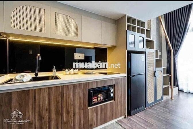 cho thuê căn hộ duplex ban công full nội thất mới