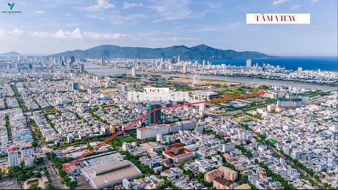 Mua ngay căn hộ 2PN Vista Residence, trung tâm Hải Châu, giá ưu đãi !!