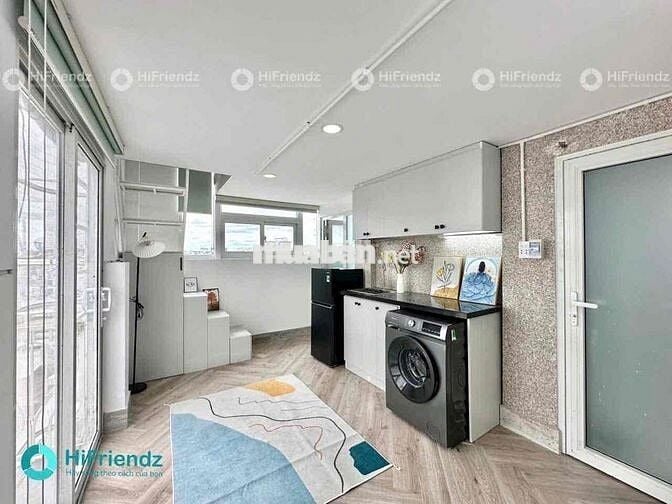 CHUNG CƯ MINI FULL NỘI THẤT BANCOL MÁY GIẶT RIÊNG GẦN QUẬN 5