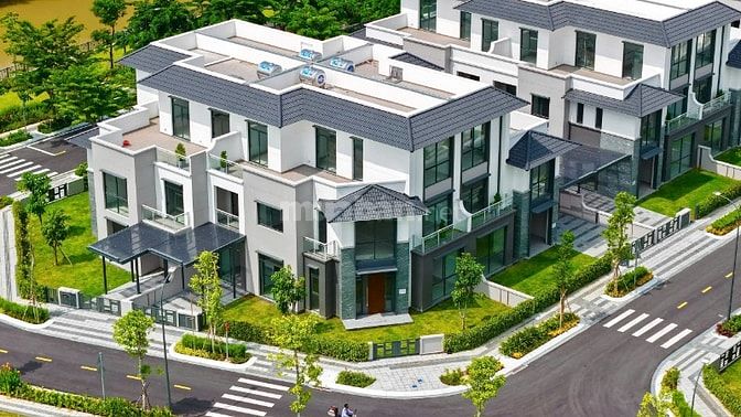 Tham quan thực tế khu compound Nhà Phố - Biệt Thự ven sông Q.2