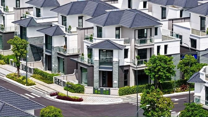Tham quan thực tế khu compound Nhà Phố - Biệt Thự ven sông Q.2