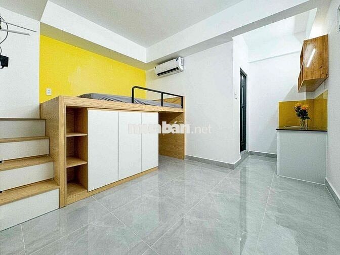CHDV full nội thất ban công, cửa sổ cực thoáng ngay khu bàu cát mới