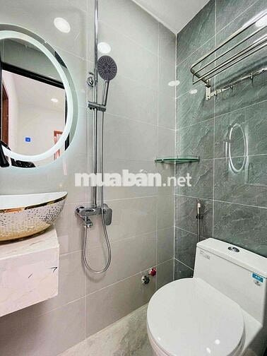 Nhà chính chủ cạnh công viên làng hoa GV, 1 trệt 1 lầu, full nội thất