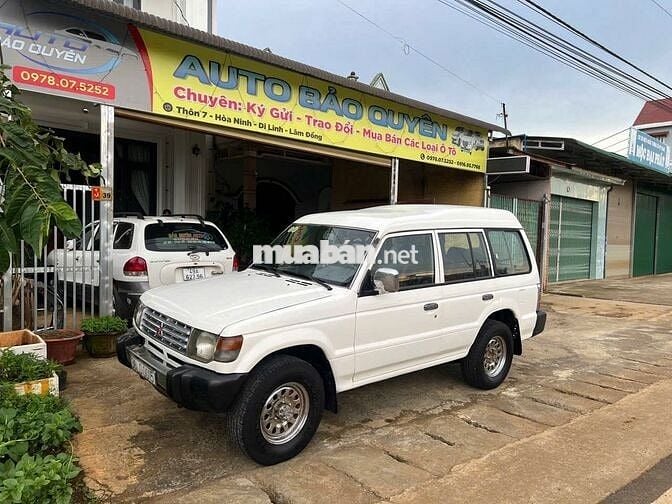 Mitsubishi Pajero 2 Cầu Bao Chạy Đường Đồi Đèo