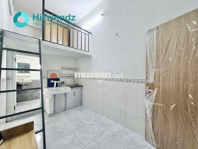 PHÒNG TRỌ CÓ GÁC CAO - SẴN NỘI THẤT - TÒA NHÀ THANG MÁY