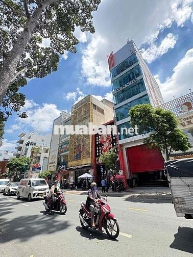 Cho thuê nhà Q3, đường cao thắng 6x20m 8 tầng thang máy giá thuê 225tr