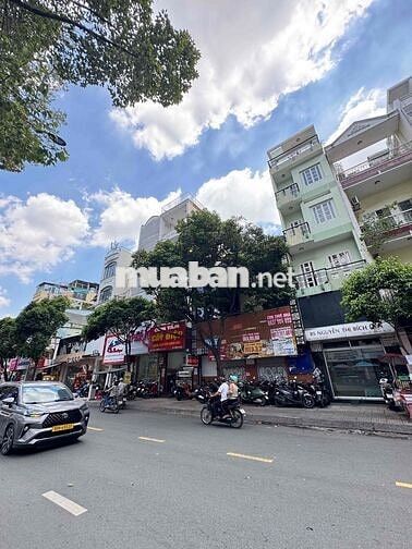 Cho thuê nhà Q3, đường cao thắng 6x20m 8 tầng thang máy giá thuê 225tr