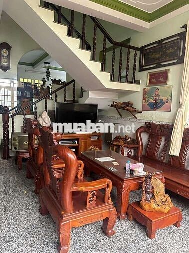NHÀ NGUYÊN CĂN 4PN NGAY Đ BÌNH PHÚ, CÓ SÂN THƯỢNG BBQ CHILL