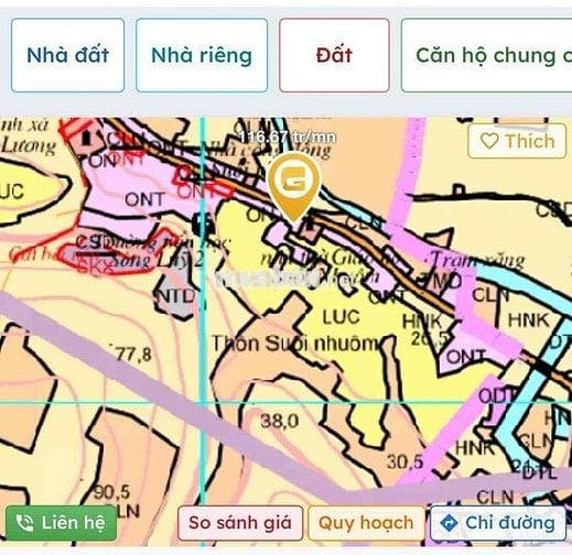 Bán lô đất 12,142m2 tại suối nhuôm sông lũy Bắc bình,bình thuận,Lâm đồ