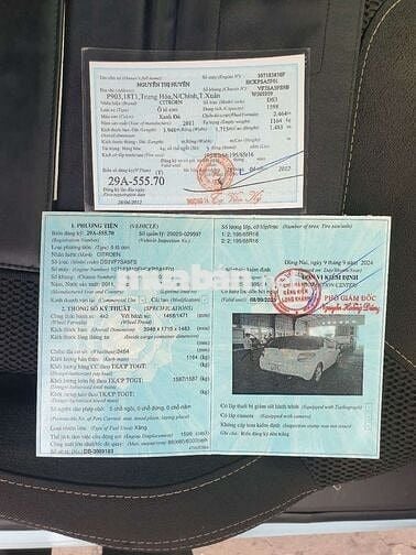 Citroen đời 2011 nhập Pháp - 125000 km