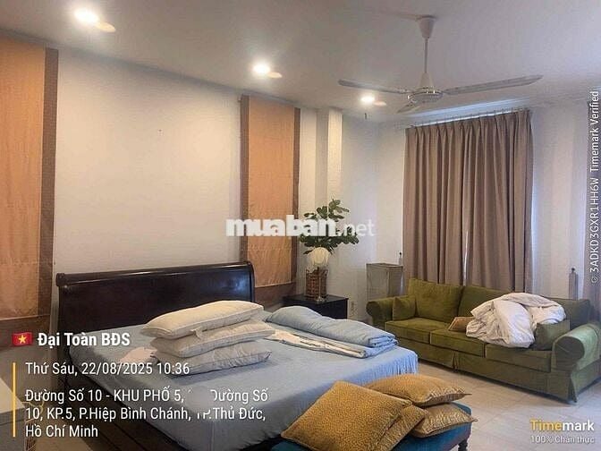 🌳 BIỆT THỰ 3 LẦU – 2MT ĐƯỜNG SỐ 10, HIỆP BÌNH CHÁNH – VIEW SÔNG THOÁNG
