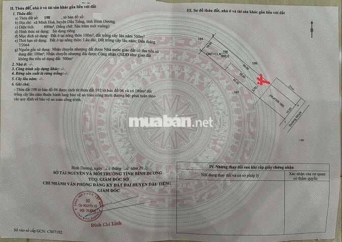 Chủ kẹt tiền bán gấp .đất mặt tiền đường.DH.704