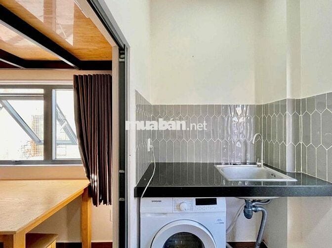 Duplex 2 Không Gian Ngủ Tách Bếp Full Nội Thất Máy Giặt Riêng Hutech