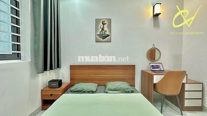 Phòng Ban công Cửa sổ Trời 35m2 Full NT Nơ Trang Long gần ĐH Văn Lang