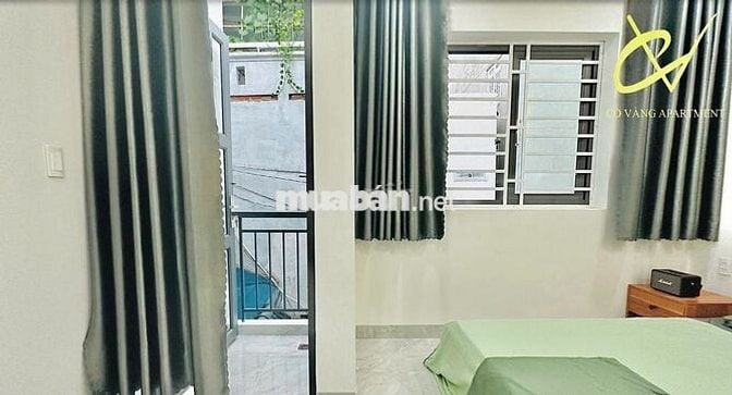 Phòng Ban công Cửa sổ Trời 35m2 Full NT Nơ Trang Long gần ĐH Văn Lang